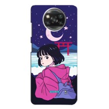 Чехол с персонажами АНИМЕ на Xiaomi POCO X3 – Синобу Миякэ