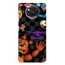 Чехлы Пять ночей с Фредди для Поко X3 (Freddy's)