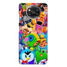Чехлы Brawl Stars для Xiaomi POCO X3 (AlphaPrint) – Герої Бравл Старс
