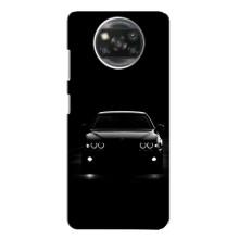Чехол для Сяоми Поко X3 - с принтом БМВ (AlphaPrint) – Машина BMW
