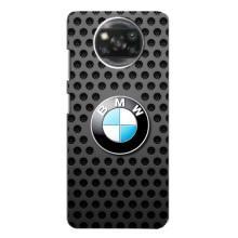 Чехол для Сяоми Поко X3 - с принтом БМВ (AlphaPrint) – Знак БМВ