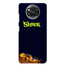 Чохол з мультфільмом Шрек на Xiaomi POCO X3 – Шрек лого