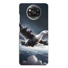 Чехол с мемом Тралалело тралала на Xiaomi POCO X3 – Бомбардини гусини