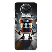 Чехол с мемом Тралалело тралала на Xiaomi POCO X3 – Капучино асасино