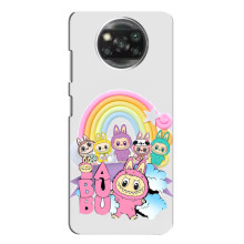 Чохол з Лабубу на Xiaomi POCO X3 (Фон Лабубу)