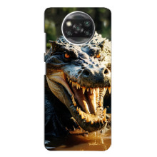 Чехол с картинкой «Хищники» для Xiaomi POCO X3 – Крокодил