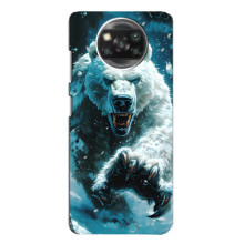 Чехол с картинкой «Хищники» для Xiaomi POCO X3 – Медведь