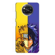 Купить Чохли на телефон з принтом Anime для Поко X3 – Naruto Vs Sasuke