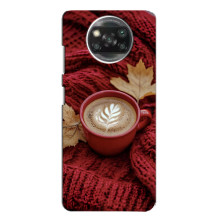 Чохол з унікальним дизайном 'Осінь з кавою' для Xiaomi POCO X3 – Кава на ковдрі