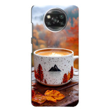 Чохол з унікальним дизайном 'Осінь з кавою' для Xiaomi POCO X3 – Кава на природі
