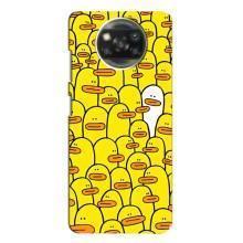 Силиконовый бампер с картинкой животных для Xiaomi POCO X3 (Особенный)