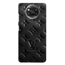 Текстурний Чохол Louis Vuitton для Поко X3 – Чорний ЛВ