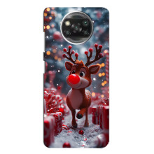 Яскравий чохол для Xiaomi POCO X3 з Зимові Оленята – Олень серед подарунків