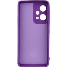 Чехол Silicone Cover Lakshmi Full Camera (A) для Xiaomi Poco X5 5G / Redmi Note 12 5G – Фиолетовый