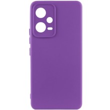 Чохол Silicone Cover Lakshmi Full Camera (A) для Xiaomi Poco X5 5G / Redmi Note 12 5G – Фіолетовий