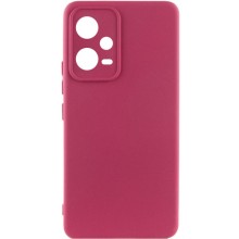 Чехол Silicone Cover Lakshmi Full Camera (A) для Xiaomi Poco X5 5G / Redmi Note 12 5G – Бордовый