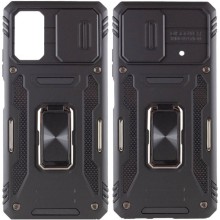 Ударопрочный чехол Camshield Army Ring для Xiaomi Poco X5 5G / Note 12 5G – Черный