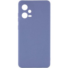 Силиконовый чехол Candy Full Camera для Xiaomi Poco X5 5G / Note 12 5G – Голубой