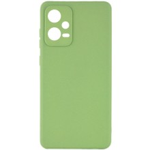 Силиконовый чехол Candy Full Camera для Xiaomi Poco X5 5G / Note 12 5G – Фисташковый