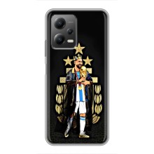 Чехлы для Xiaomi POCO X5 (5G) (Leo чемпион) (AlphaPrint) (Месси Король)