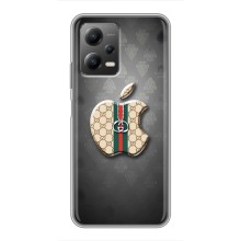 Чехлы ГУЧЧИ для Поко Х5 (5Джи) (AlphaPrint) (Apple gucci)