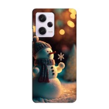 Чехлы на Новый Год Xiaomi POCO X5 (5G) – Снеговик праздничный