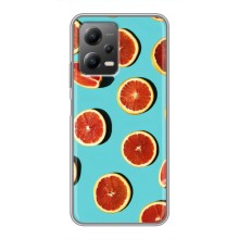 Чехлы с Фруктами для Xiaomi POCO X5 (5G) (VPrint) (Грейпфрут)