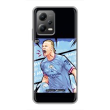 Чехлы с футболистом Ерлинг Холанд для Xiaomi POCO X5 (5G) (AlphaPrint) (гол Эрлинг Холланд)