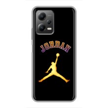 Чехлы для Xiaomi POCO X5 (5G) - с картинкой JORDAN (AlphaPrint) (Jordan Gold)
