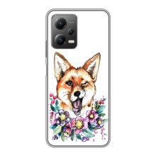 Чехлы с картинкой Лисички для Xiaomi POCO X5 (5G) (VPrint) (Веселая лисичка)