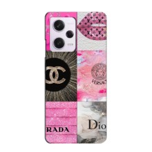 Чехол (Dior, Prada, YSL, Chanel) для Xiaomi POCO X5 (5G) (Модница)