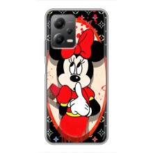 Чехол Disney Mouse Xiaomi POCO X5 (5G) (PREMIUMPrint) – Минни Маус ЛВ