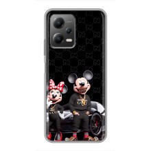 Чехол Disney Mouse Xiaomi POCO X5 (5G) (PREMIUMPrint) – Семья Маусов