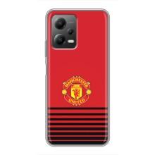 Чехол Манчестер Юнайтед для Поко Х5 (5Джи) (AlphaPrint) (manchester united)
