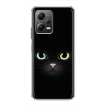 Чохол на тематику: Коти для Xiaomi POCO X5 (5G) (Чорний Котик)