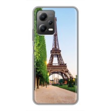 Чехол Эйфелева Башня для Xiaomi POCO X5 (5G) - (AlphaPrint) (Дорога в Париж)