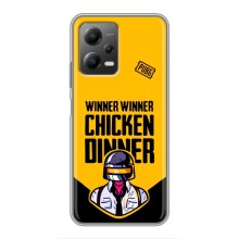 Чехол PUBG для Поко Х5 (5Джи) (AlphaPrint) (Pubg шлем)