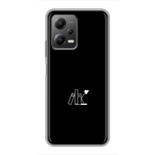 Чехол с картинками на черном фоне для Xiaomi POCO X5 (5G) – Книжки