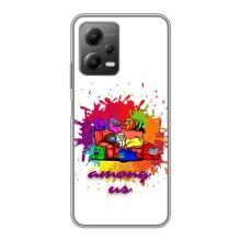 Чехол Амонг Ас для Xiaomi POCO X5 (5G) (AlphaPrint) (Яркий АмонгАс)