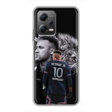 Чохол Неймар для Xiaomi POCO X5 (5G) (AlphaPrint) (Неймар Лев)