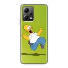 Чехол с Симпсонами для Xiaomi POCO X5 (5G) (VPrint) (Гомер Симпсон)