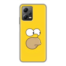 Чехол с Симпсонами для Xiaomi POCO X5 (5G) (VPrint) (Гомер)