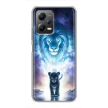 Чехол со Львом для Xiaomi POCO X5 (5G) (VPrint) (Маленький лев)