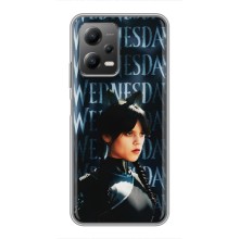 Чехлы Венсдей на Xiaomi POCO X5 (5G) Уэнсдей (AlphaPrint) (Уэнздей кошка)