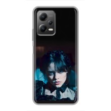 Чехлы Венсдей на Xiaomi POCO X5 (5G) Уэнсдей (AlphaPrint) (взгляд Уэнздей)