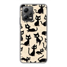 Чехол с рисунком кот на Xiaomi POCO X5 (5G)