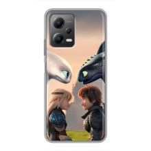 Чехол как приручить дракона на Xiaomi POCO X5 (5G) – Гикавка и Астрид