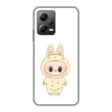 Чохол з принтом Лабубу для Xiaomi POCO X5 (5G) – Бежевий Лабубу