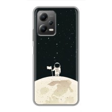 Космические Чехлы для Поко Х5 (5Джи) (VPrint) (На луне)