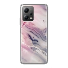 Мраморный чехол на Xiaomi POCO X5 (5G) (VPrint) (Пурпурный Мрамор)